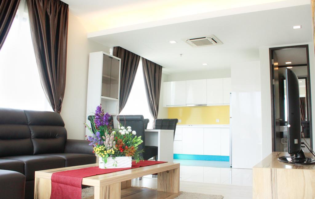 Cosy Modern Apartment Kota Kinabalu Exteriör bild