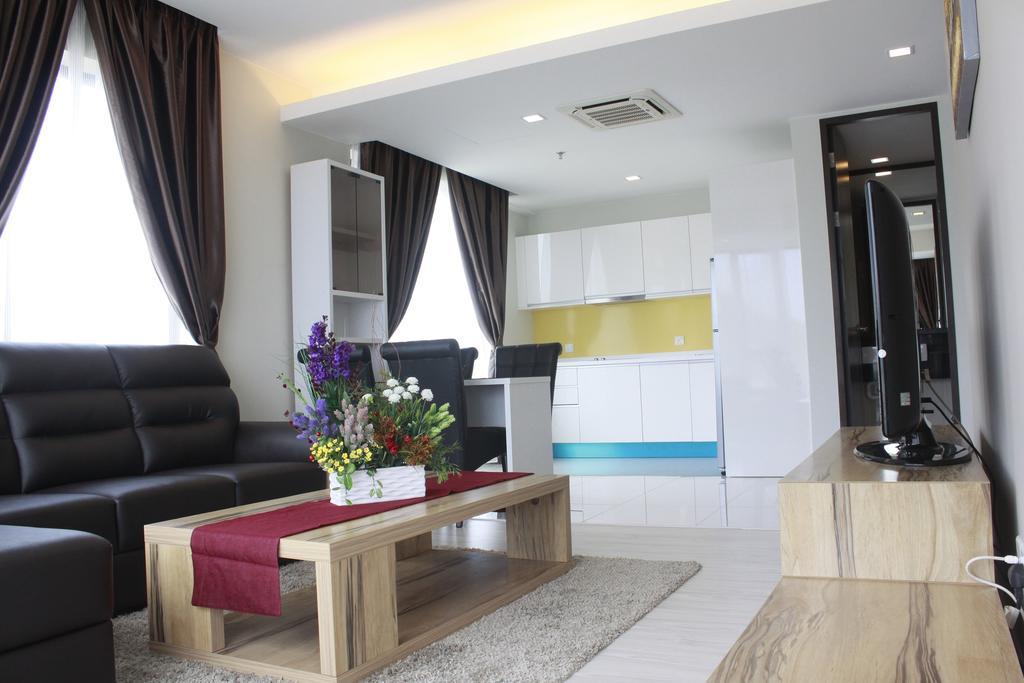 Cosy Modern Apartment Kota Kinabalu Exteriör bild
